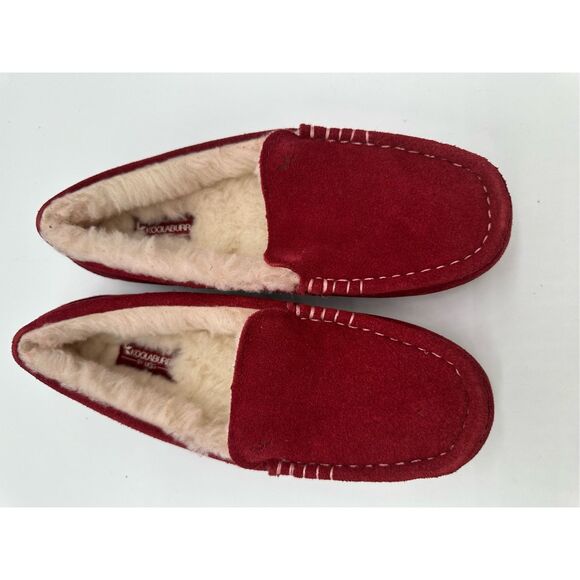 Koolaburra by UGG Women's Lezly Slipper Red Suede Womams Size 7 - Picture 4 of 14